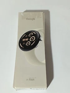 Google Pixel Watch 3 45mm Bluetooth polerowany srebrny bransoletka sportowa Porcelai_0.27_5 - Zdjęcie 1 z 10