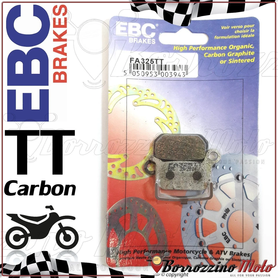 BRAKE PADS Front EBC Carbon FA325TT LEM R2/R3 50 2003-2005 - Image 1 of 1