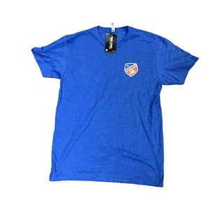 MLS Men's Royal FC Cincinnati Left Chest Primary Logo Tri-Blend T-Shirt - S - Picture 1 of 4