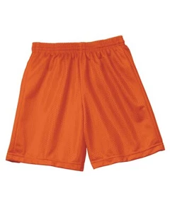 5 Pack Of A4 NB5301 Youth 100% Polyester 6 Inch Inseam Gym Running Mesh Short - Picture 1 of 16