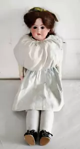 Antique Armand Marseille 370 Mold, Big 24 Inch Doll, Bisque with Kid Body - Picture 1 of 10