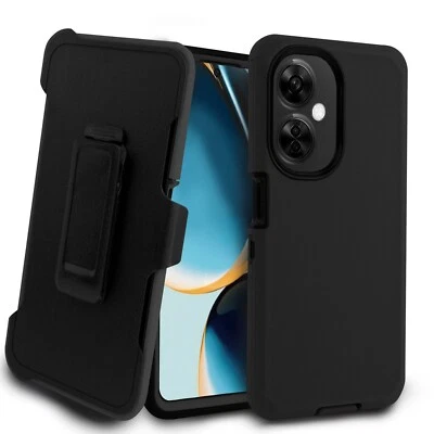 For OnePlus Nord N30 5G Case +Belt Clip Holster Defender Armor Built in Screen - Image 1 of 4