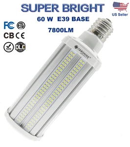 450 W Eqt LED Corn Light Bulb 60W 7800Lm 5000K E39 Large Base Super Bright - Picture 1 of 8