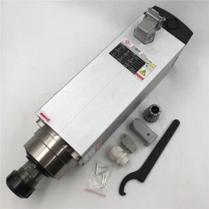 7.5KW ER32 Spindle Motor 220V Air-cooling 18000rpm High Speed Motor CNC Woodwork - Picture 1 of 9