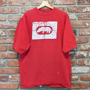 Vintage Eckō rhino logo spell out t-shirt - SIZE L