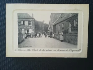 CPA 27 BACQUEVILLE - Route du Bas Allant vers la Route de Longueville - Imagen 1 de 2