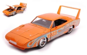 Jada Toys DODGE CHARGER DAYTONA "I LOVE THE 60s" METALLIC ORANGE 1:24 - Foto 1 di 1