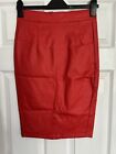 Ladies/Womens  Red Skirt. Size 12