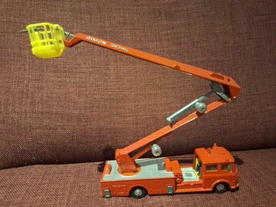 Corgi Major Toys 1127 Simon Snorkel Fire Engine Diecast UK Truck Vintage - Image 1 of 4