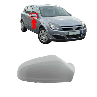 Wing Mirror Cover Right Side Grey for VAUXHALL OPEL Astra H MK5 2004-2014 - Image 1 of 4