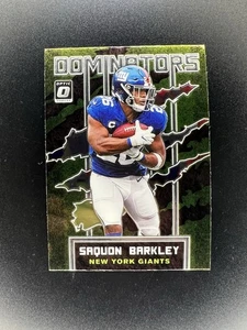 2020 Donruss Optic Dominators Saquon Barkley DM-SB New York Giants - Bild 1 von 2