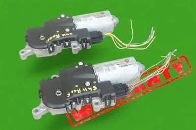 2007-2013 bmw x5 e70 teto solar acionamento motor atuador slide vidro drive conjunto de 2 - Imagem 1 de 4