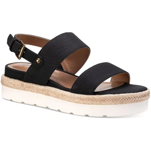 Style & Co Women Black Ferannie Strap Platform Espadrille Sandals Size 6.5M - Picture 1 of 7