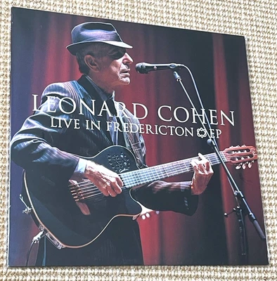 LEONARD COHEN - Live In Fredericton  VINYL EP  RSD 2012  SEALED MINT Foto 1 de 4