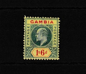 Gambia KEVII 1902 1s 6d SG53 MH BP15017 - Picture 1 of 1