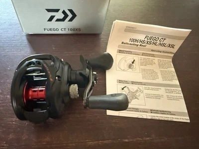 Daiwa Fuego CT FGCT100XS Right-Handed Baitcasting Reel - Image 1 of 4