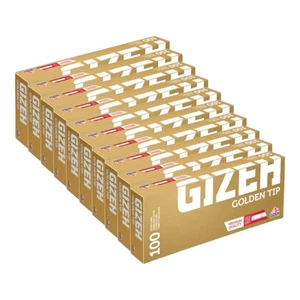 Gizeh Make Your Own Filter Tubes Golden Tip Filter Tubes Uk Fast Free Postage - Picture 1 of 8