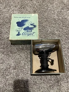 1950s Oster Airjet Electric Hair Dryer Model 202 Chrome with Box Works!! - Picture 1 of 7
