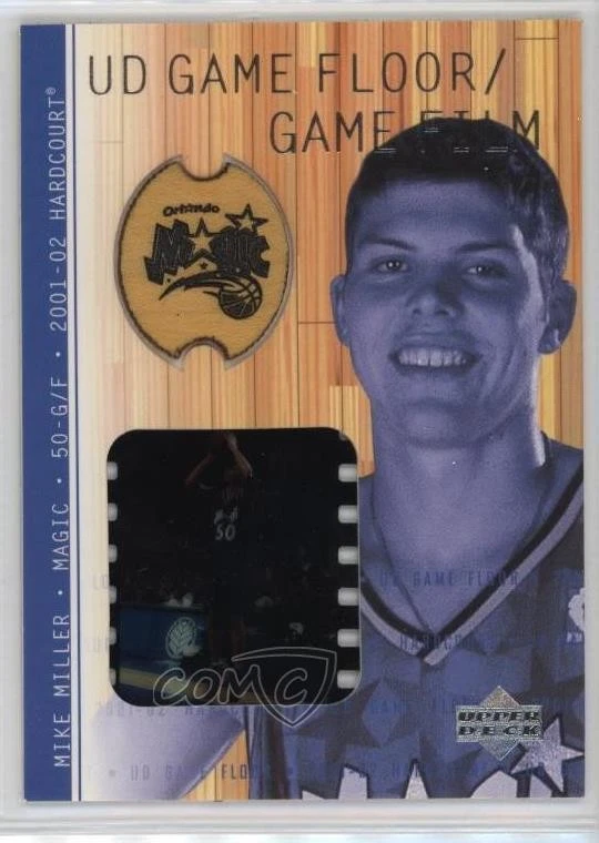 2001-02 Upper Deck Hardcourt UD Game Floor Game Film Mike Miller #MM-F - Image 1 of 2