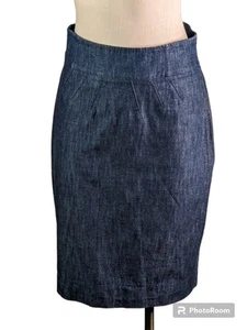 Classici. Gonna leggera in denim Entier, taglia 10, usata in ottime condizioni - Foto 1 di 3