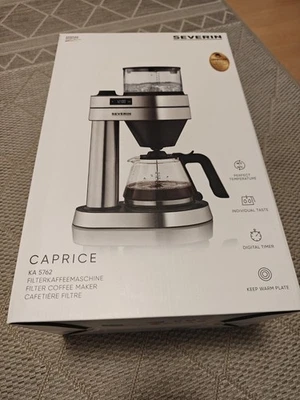 Severin KA 5762 Edelstahl-gebürstet / Schwarz NEU OVP - Bild 1 von 2