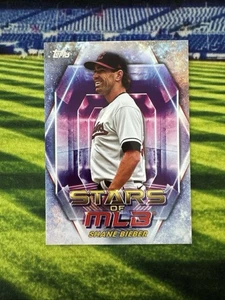 2023 Topps Update Stars of MLB #SMLB-70 Shane Bieber Cleveland Guardians - Picture 1 of 2