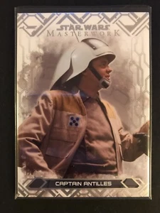 2017 Topps Star Wars Capolavoro #34 Capitano Antille - Foto 1 di 1