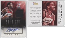 2013-14 Panini Intrigue Auto Jerseys /99 John Wall #11 Auto
