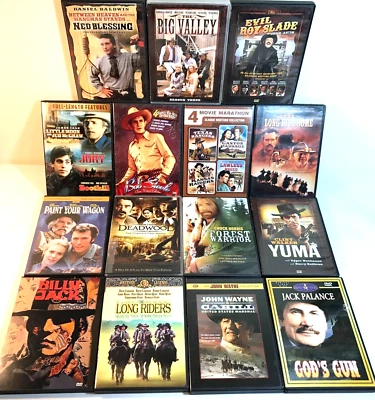 20 WESTERN MOVIES (DVD) Action Adventure Drama - 19 Movies & Deadwood: Season 1 - Image 1 of 4