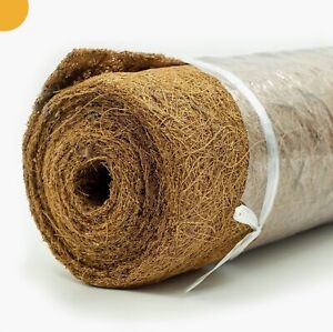 Coco Liner Roll, Yarrdfir 16x80 inch Natural Coconut Liners for Planter Flower B