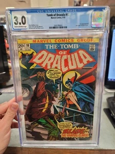 Tomb of Dracula #10 CGC 3.0 (Marvel Comics, 1973) 1st Appearance of Blade Key - Picture 1 of 3