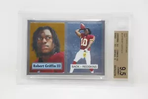 2012 Topps cromo 1957 #3 novato Robert Griffin III Beckett 9,5 gema - Imagen 1 de 6