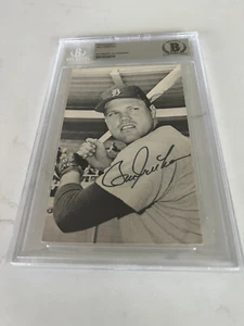 BILL FREEHAN AUTOGRAFO 3 1/2 X 5 1/2 FOTO DETROIT TIGERS BECKETT AUTENTICO - Foto 1 di 1