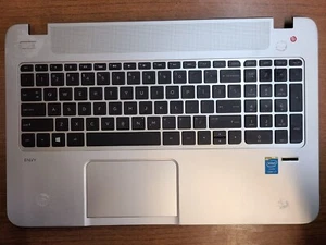 TECLADO TOUCHPAD REPOSAMANOS ORIGINAL HP ENVY TOUCHSMART 15-J053CL 15.6" 720570-001 - Imagen 1 de 6