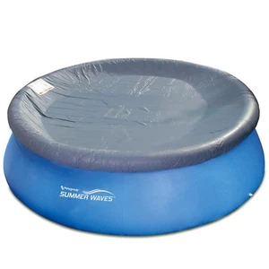 Summer Waves Poolabdeckung Ø366cm Abdeckplane Regenplane für Quick Up Pool   - Bild 1 von 4