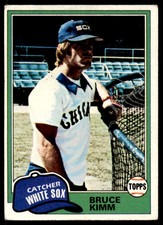 1981 Topps Bruce Kimm Chicago White Sox #272