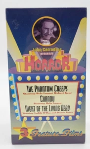 John Carradine Presents Horror 3 Feature Films (Phantom Creeps, Chandu,..) - New - Picture 1 of 10