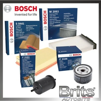Kit de servicio Bosch compatible con Renault Megane MK2 1.6 (2002-2009) - Juego completo de filtros Foto 1 de 4