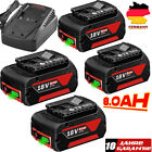 4X 8,0Ah Oryginalny akumulator do Bosch 18V Professional GBA GSR GSB BAT618 BAT609 6,5