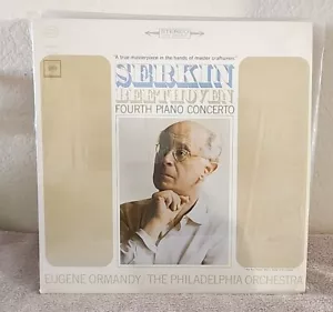 Serkin Beethoven Fourth Piano Concerto Eugene Ormandy LP MS 6745 VG++ Classica - Picture 1 of 3