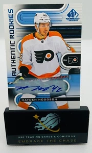 2022-23 SP Game Used Authentic Rookies Blue Hayden Hodgson #201 Rookie Auto RC - Bild 1 von 2