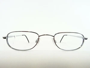 Gafas de lectura metal plata montura de gafas baratas medias gafas con clip de sujeción talla M - Imagen 1 de 7