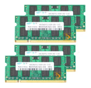 Samsung 4X 4GB 2RX8 PC2-5300 DDR2-800MHz Non-Ecc Memory RAM SODIMM Laptop - Picture 1 of 10