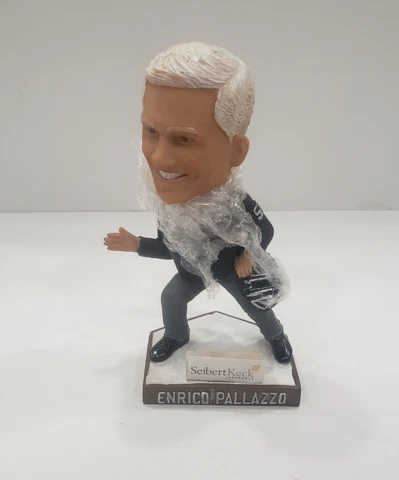 Akron Rubberducks Bobblehead Enrico Pallazzo Bobblehead Leslie Nielsen Naked Gun Cover