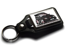 Koolart Cartoon Car MG Metro Turbo Leather and Chrome Keyring
