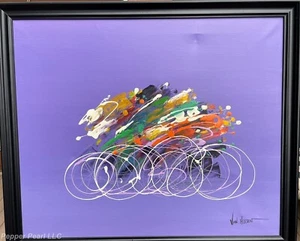 Ciclisti astratti firmati Van Hussen - Foto 1 di 12