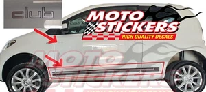 Volkswagen UP Club - kit fasce adesive - 50 colori disponibili + adesivi club - Bild 1 von 2