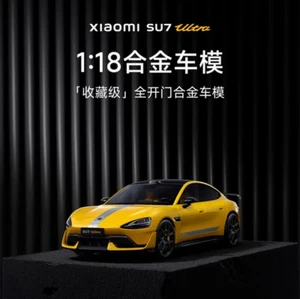 Xiaomi MI SU7 Ultra Car Model 1:18 modellino auto in lega originale di fabbrica 100% MEW - Foto 1 di 14