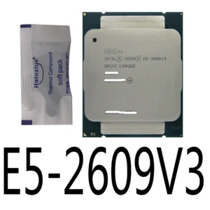 Intel Xeon E5-2609 V3 1.9 GHz 15 MB 6.4GT/s SR1YC LGA2011-3 CPU Processor - Picture 1 of 1