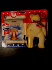MC Donald's TY Liberty Bear - Picture 1 of 2